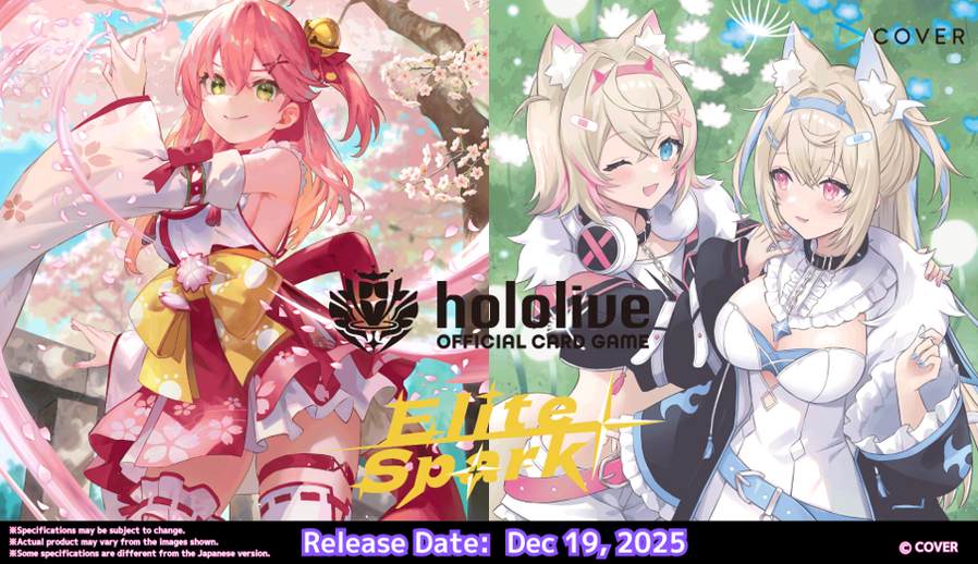 [PREORDER] hololiveOCG hBP03e Elite Spark - Booster Box