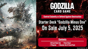 [PREORDER] Godzilla Card Game SD01 - Godzilla Minus One - Starter Deck