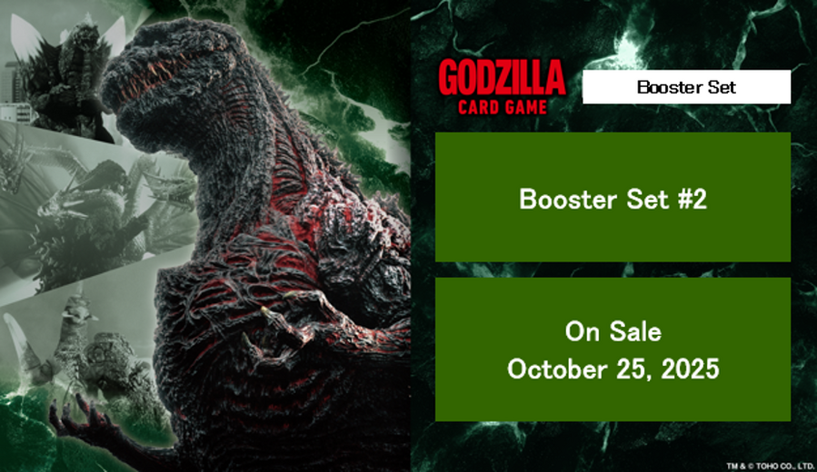 [PREORDER] Godzilla Card Game BP02 - Booster Box