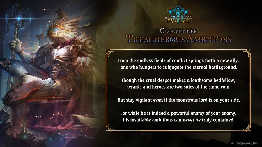 [PREORDER] SVE-GFD02 Treacherous Ambitions Gloryfinder Starter Deck