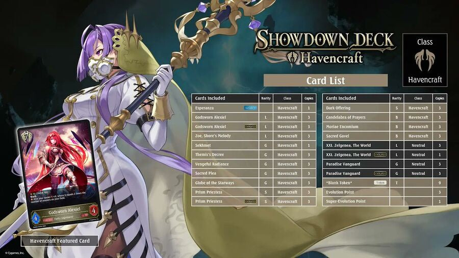 [PREORDER] SVE-SDD06 Havencraft Showdown Deck