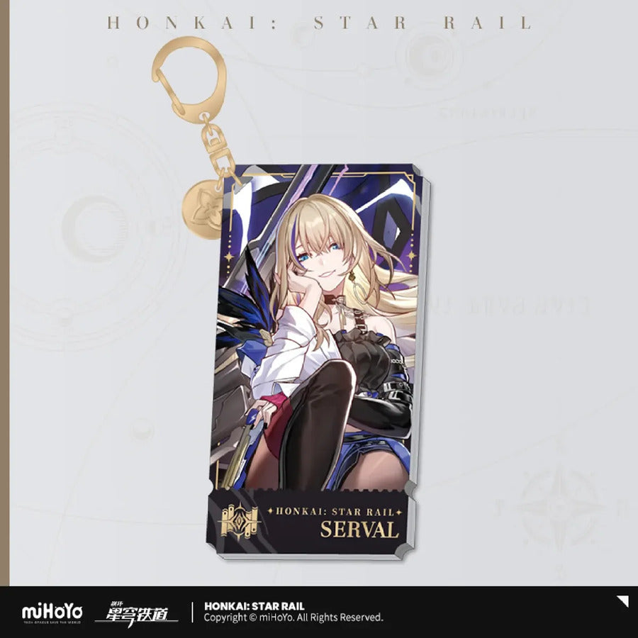Character Illustration Series Keychain The Erudition - Serval