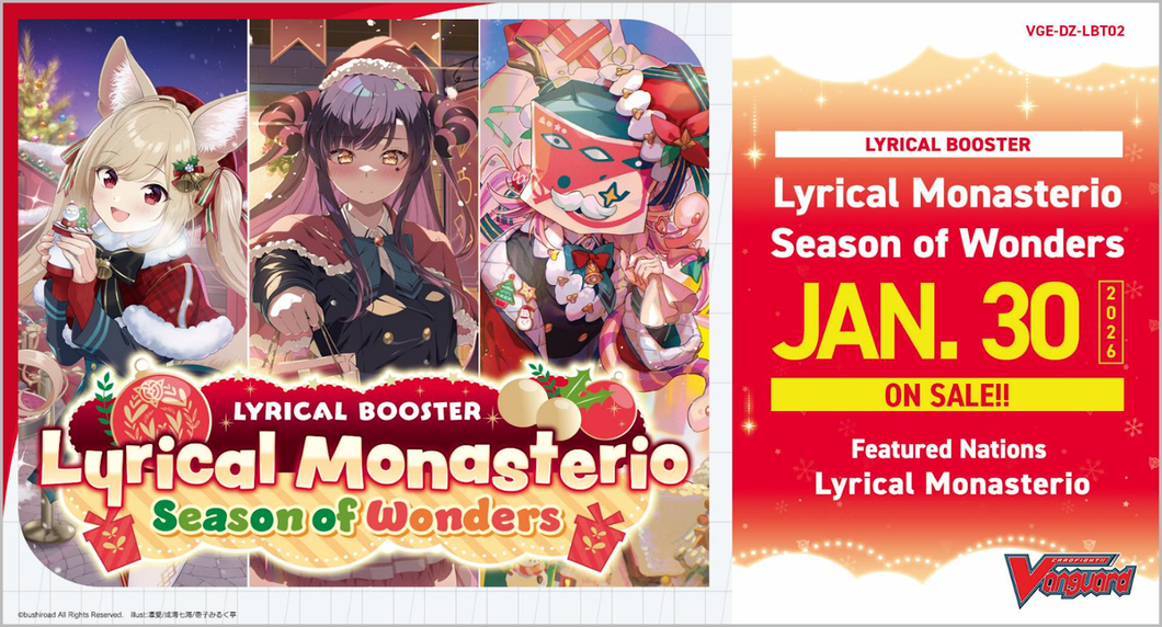 [PREORDER] VGE-DZ-LBT02 Lyrical Monasterio Season of Wonders  - Booster BOX