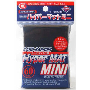 Sleeves - KMC Hyper MAT Mini Blue (60pcs)