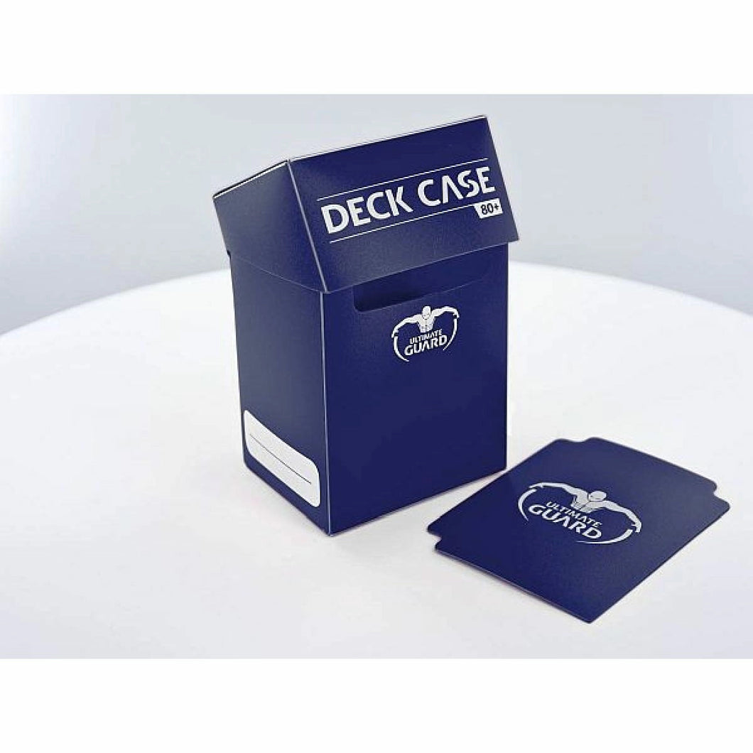 Deck Case 80+ Standard Size Dark Blue Deck Box